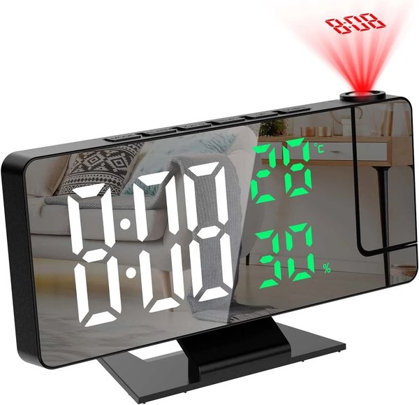 RELOJ PROYECTOR LED
