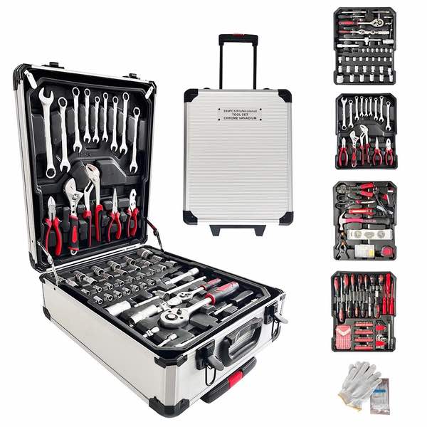 SET HERRAMIENTA MALETA 399PC