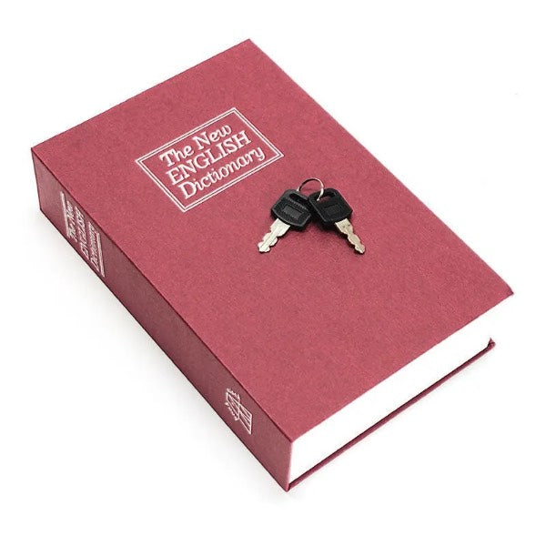LIBRO CAJA FUERTE PEQUEÑA