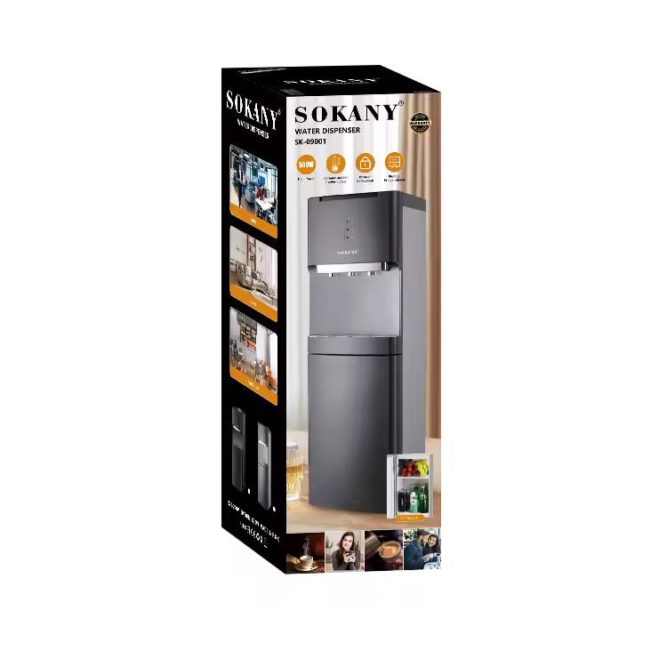 DISPENSADOR DE AGUA CON NEVERA SOKANY 09001