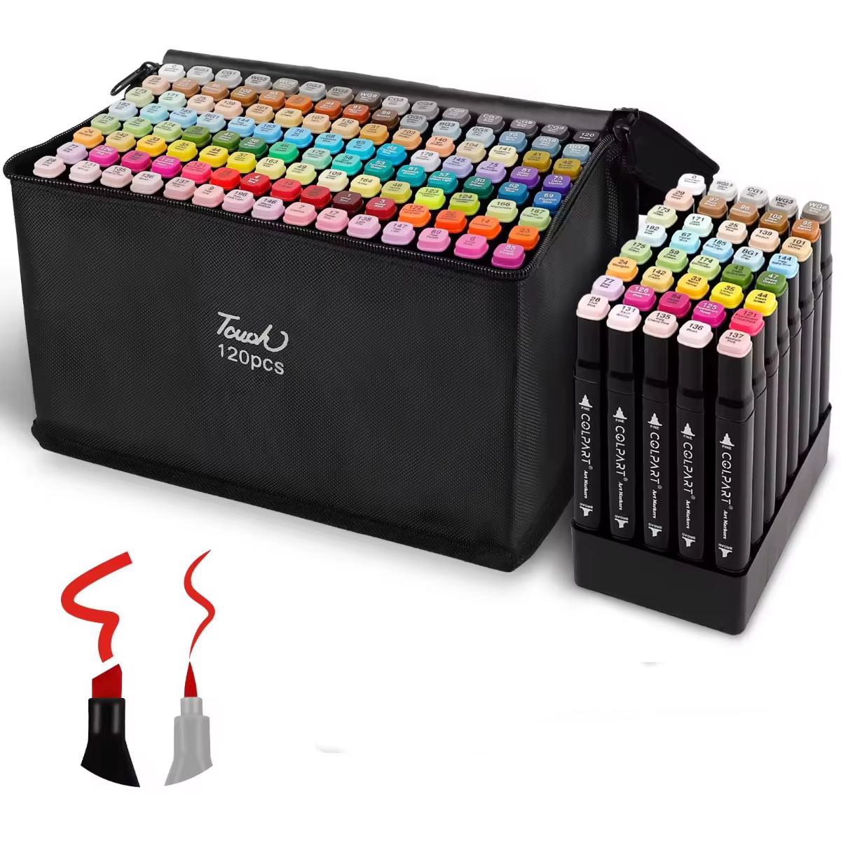 ESTUCHE DE MARCADORES 120pcs