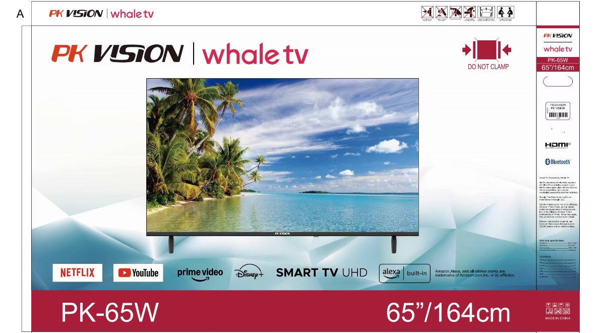 TELEVISOR 65” PK VISION WHALE TV