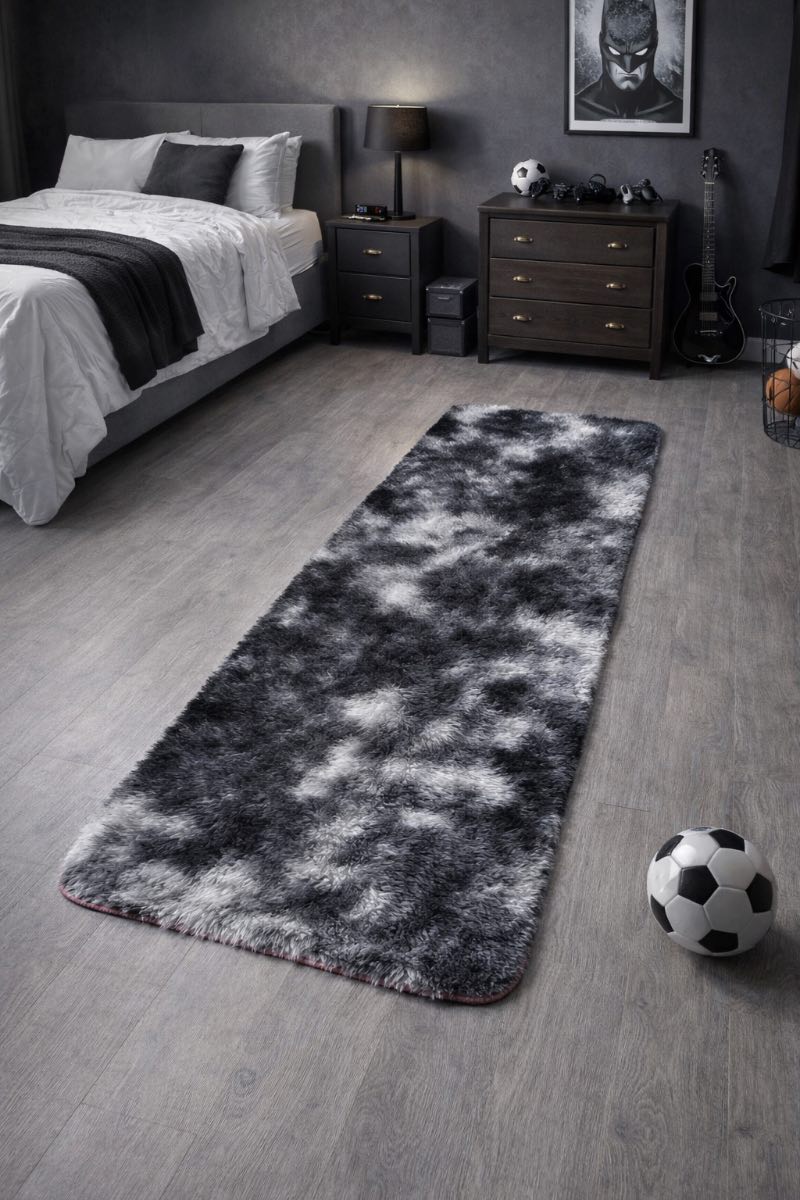 TAPETE PELUDO PIE DE CAMA
