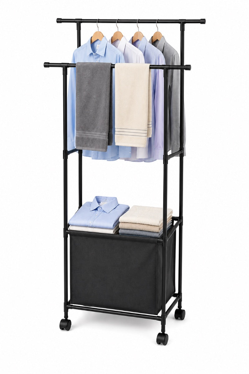 TENDEDERO ORGANIZADOR DE ROPA DOBLE 73026