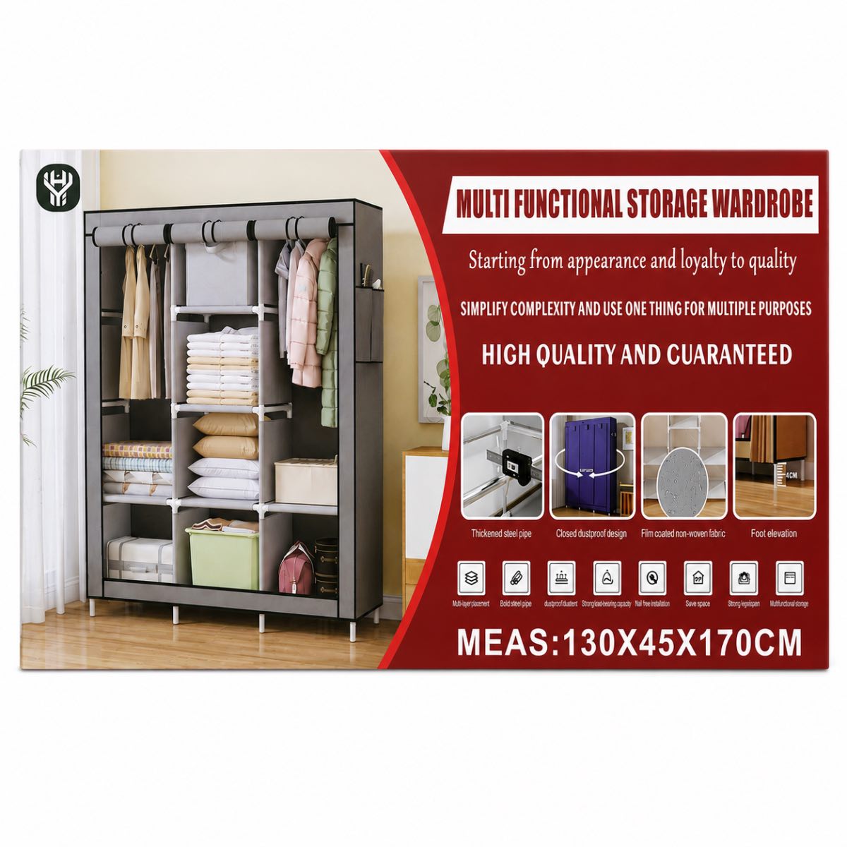 ORGANIZADOR DE ROPA GRANDE 88130